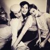with Debi Mazar and Kate Moss