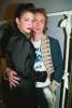 with boyfriend - Royston Langdon, January 2001