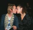 with boyfriend Royston Landgon, January 2001