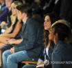 with Magnus Carlsen, Kelly Osborne and Kelly Rowland
