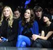with mom Bebe Buell and Agyness Deyn