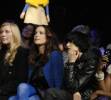 with mom Bebe Buell, Agyness Deyn and Estelle