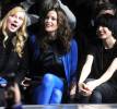 with mom Bebe Buell and Agyness Deyn