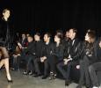 with Stefano Accorsi, Laetitia Casta and Theo Wenner, Frankie Rayder on the catwalk