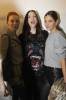 with Karen Elson and Frankie Rayder