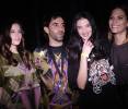 with Riccardo Tisci, Mariacarla Boscono and Frankie Rayder