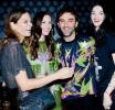 with Riccardo Tisci, Mariacarla Boscono and Frankie Rayder