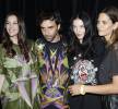 with Riccardo Tisci, Mariacarla Boscono and Frankie Rayder