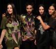 with Riccardo Tisci, Mariacarla Boscono and Frankie Rayder
