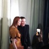 with Karen Elson, from Marie Claire Taiwan Instagram