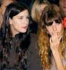 with Lou Doillon - at Givenchy's Haute Couture Spring/Summer 2004 show, Paris, January 20th 2004