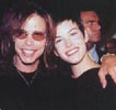 with dad Steven and sister Mia