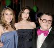 with sister Chelsea Tyler and Alber Elbaz