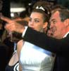 with Bernardo Bertolucci, at Cannes 1996