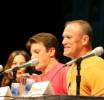 with Nathan Fillion and Michael Rooker