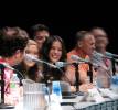 with Rainn Wilson, Ellen Page, Nathan Fillion, Michael Rooker, Ted Hope and Miranda Bailey