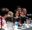 with Rainn Wilson, Ellen Page, Nathan Fillion, Michael Rooker and Miranda Bailey