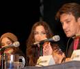 with Ellen Page and Nathan Fillion