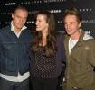 with husband Royston Langdon and his brother Antony