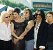with Aerosmith - Brad Whitford, Tom Hamilton, dad Steven Tyler, Joe Perry and Joey Kramer