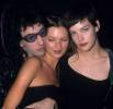 with Twiggy and Kate Moss