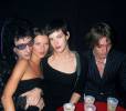 with Twiggy, Kate Moss and Evan Dando
