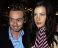 with fiance Royston Langdon