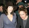 with husband Royston Langdon - at Jersey Girl premiere, Ziegfeld Theater, NY, March 9th, 2004