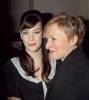 with Glenn Close - at The Fellowship Of The Ring New-York's Premiere