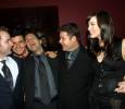 with Billy Boyd, Orlando Bloom and Sean Astin - at The Fellowship Of The Ring LA's Premiere