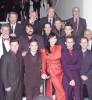 with LOTR cast and crew
