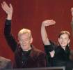 with Ian McKellen and Viggo Mortensen