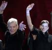 with Ian McKellen and Viggo Mortensen