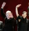 with Ian McKellen, Viggo Mortensen and Sean Astin