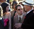 with Elijah Wood and Ian McKellen
