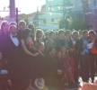 with LOTR cast and crew