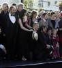 with LOTR cast and crew