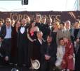 with LOTR cast and crew