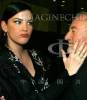 with Bernard Hill, at The Two Towers LA's Premiere, December 15th 2002