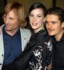 with Viggo Mortensen and Orlando Bloom