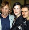 with Viggo Mortensen and Orlando Bloom
