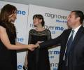 with Saffron Burrows and Adam Sandler