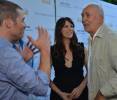 with James Marsden and Frank Langella