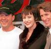 with Bruce Willis and Michael Bay