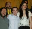 with LOTR cast and crew