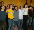 with LOTR cast and crew