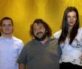 with Elijah Wood and Peter Jackson