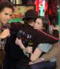 with Sean Astin and Dominic Monaghan - at MTV TRL, December 16th 2003