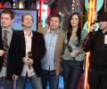 with Elijah Wood, Billy Boyd, Sean Astin and Dominic Monaghan