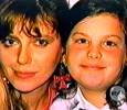 with mom - Bebe Buell